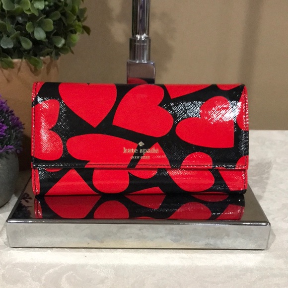 kate spade Bags Kate Spade Hearts Wallet Poshmark